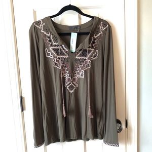 Jianne Embroidered Top